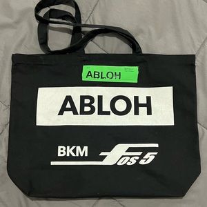 VIRGIL ABLOH X BROOKLYN MUSUEM TOTE BAG